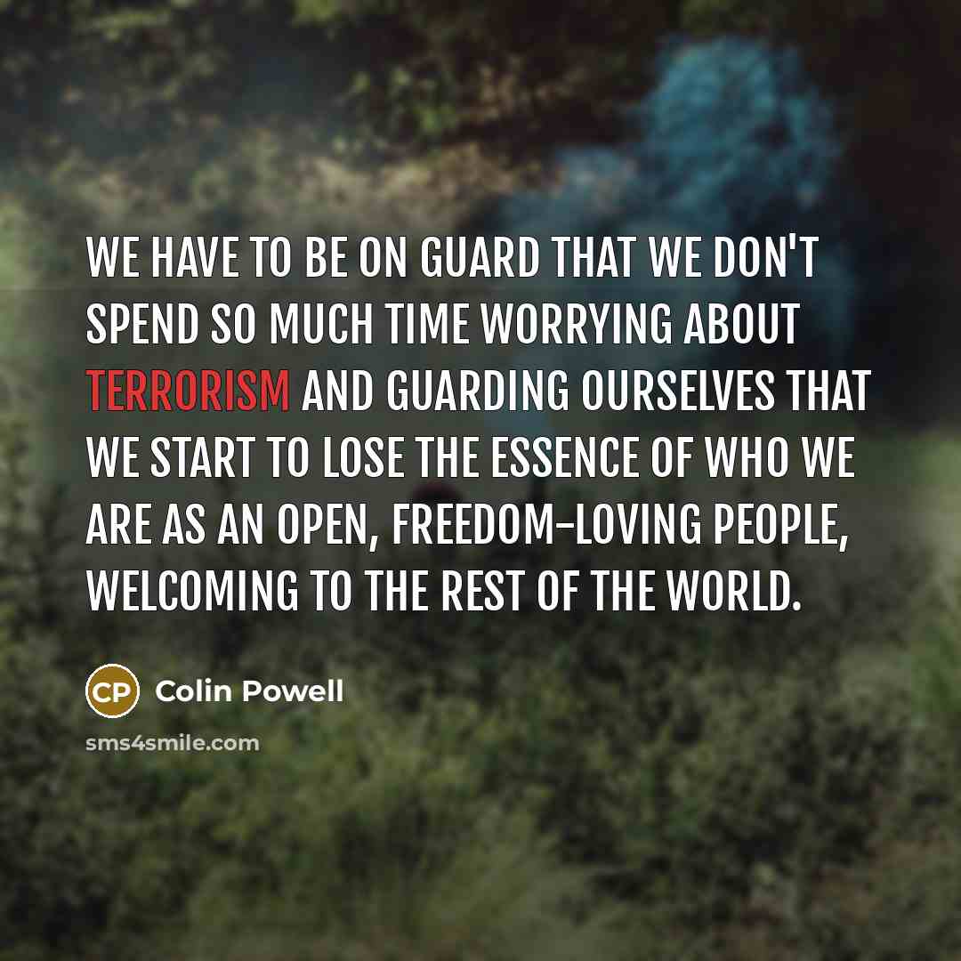 “We have to be on guard that we don't spend…” quote by Colin Powell