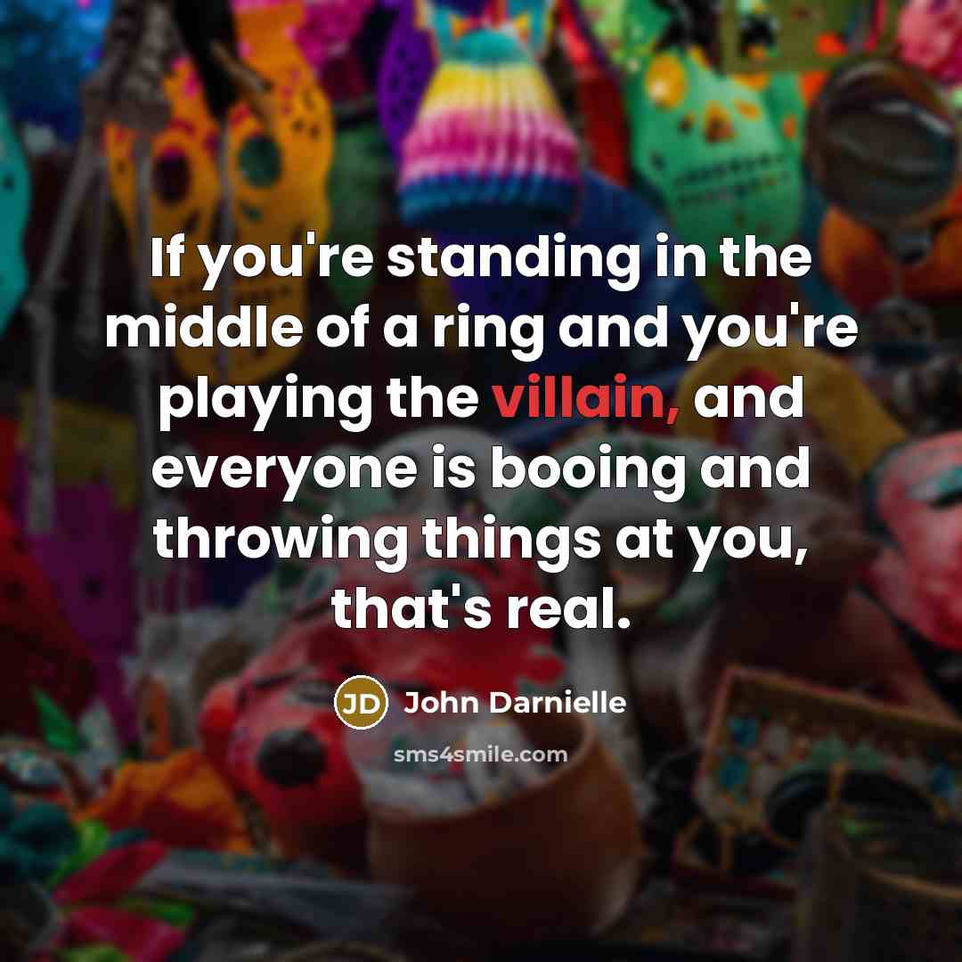 “If you're standing in the middle of a ring and…” quote by John Darnielle