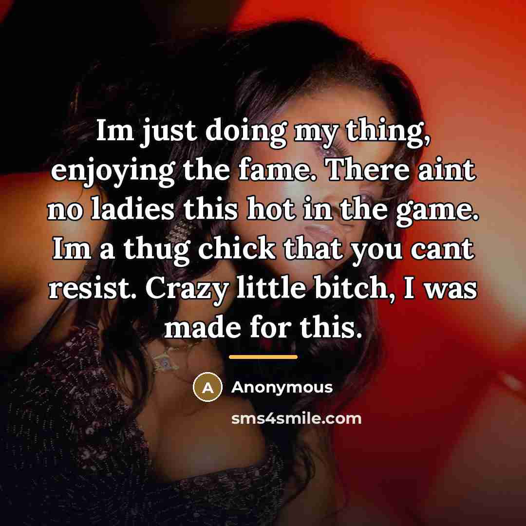 “Im just doing my thing, enjoying the fame. There aint…” quote by Anonymous
