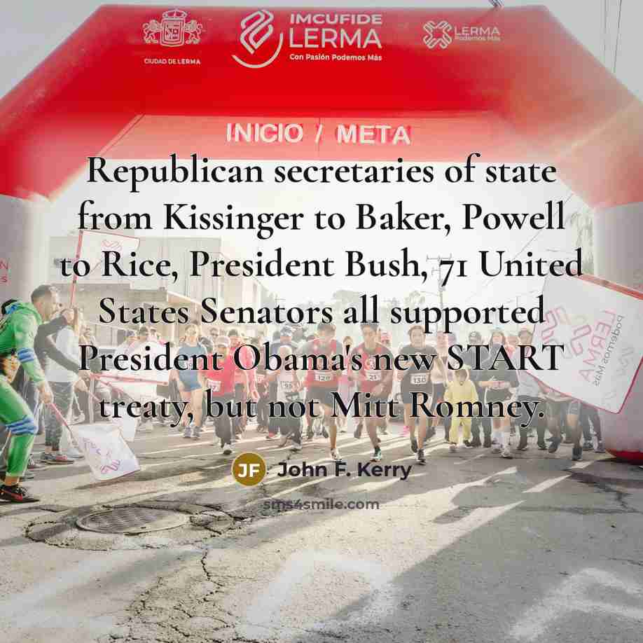 “Republican secretaries of state from Kissinger to Baker, Powell to…” quote by John F. Kerry