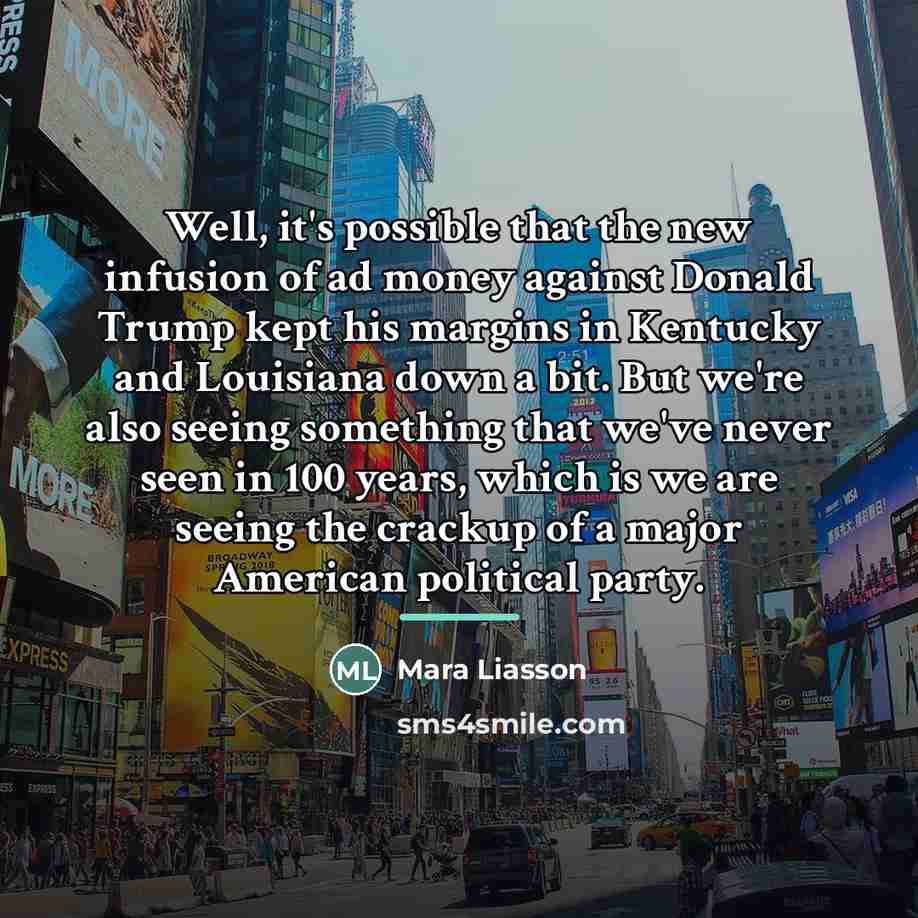 “Well, it's possible that the new infusion of ad money…” quote by Mara Liasson
