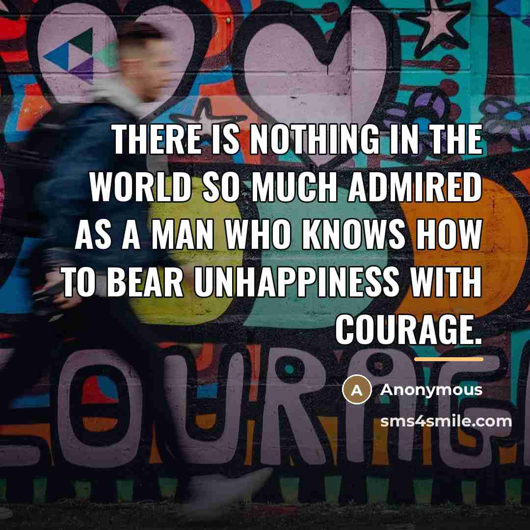 “There is nothing in the world so much admired as…” quote by Anonymous