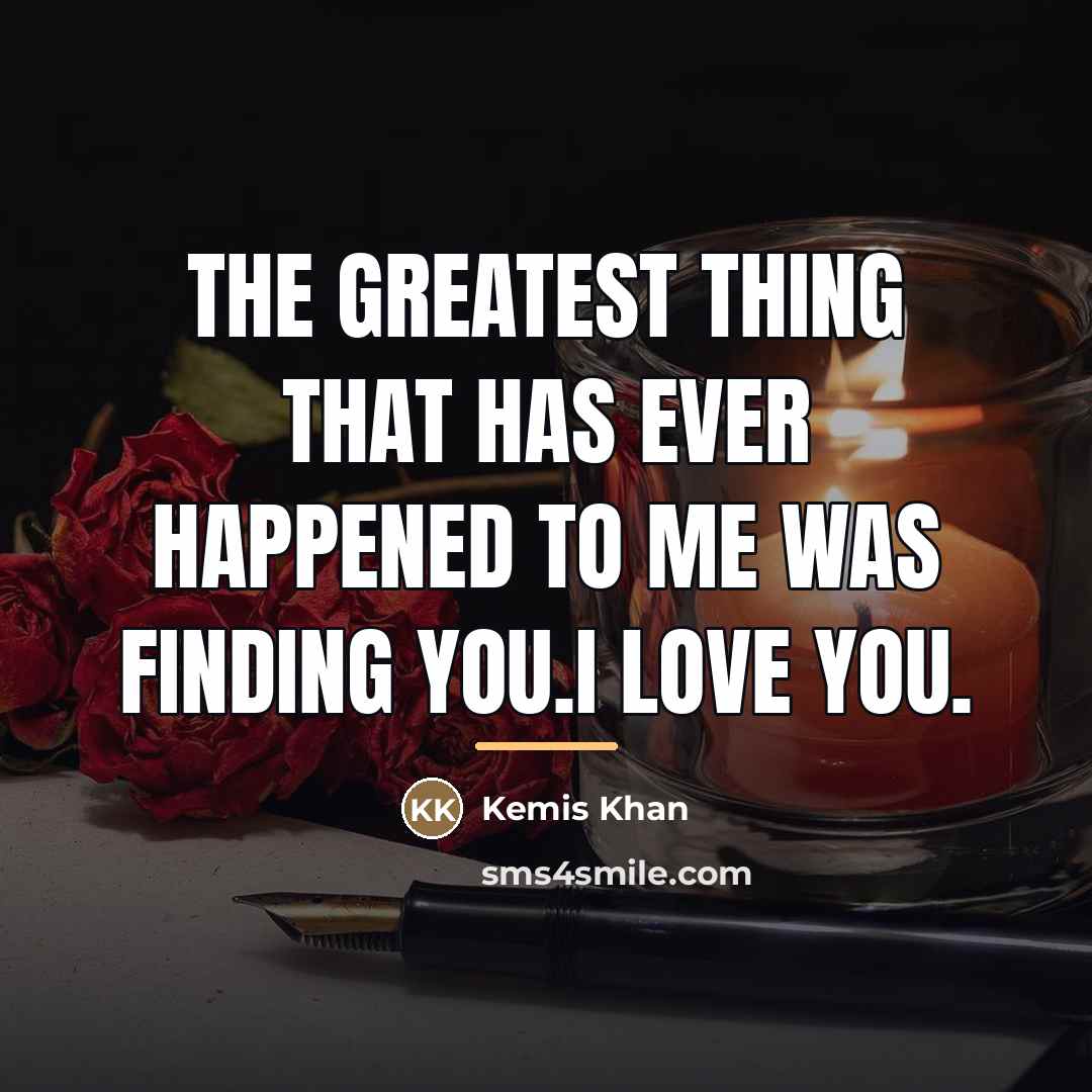 “The greatest thing that has ever happened to me was…” quote by Kemis Khan