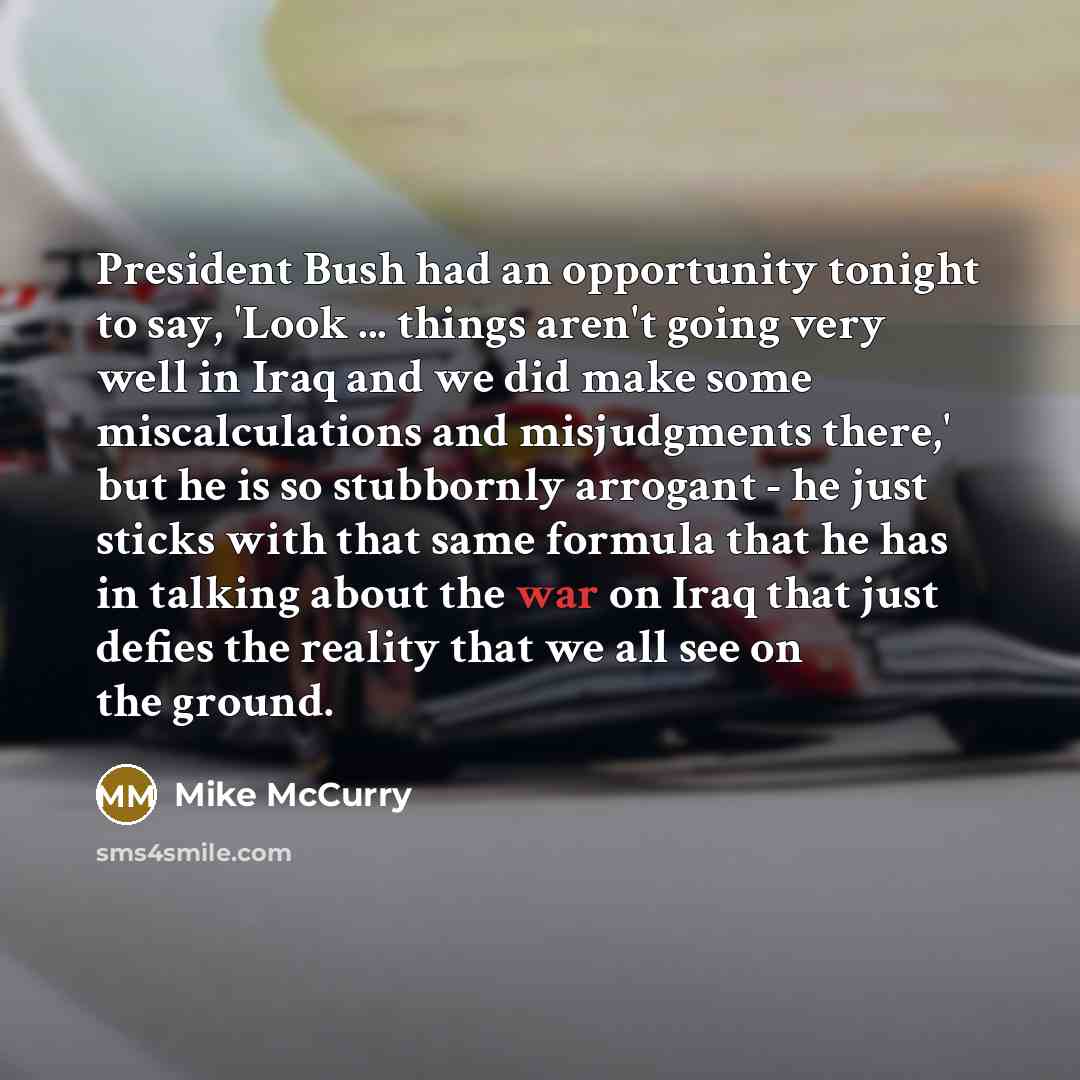 “President Bush had an opportunity tonight to say, 'Look ...…” quote by Mike McCurry