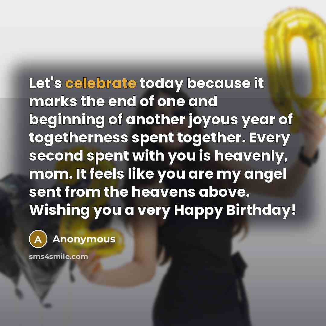 “Let's celebrate today because it marks the end of one…” quote by Anonymous