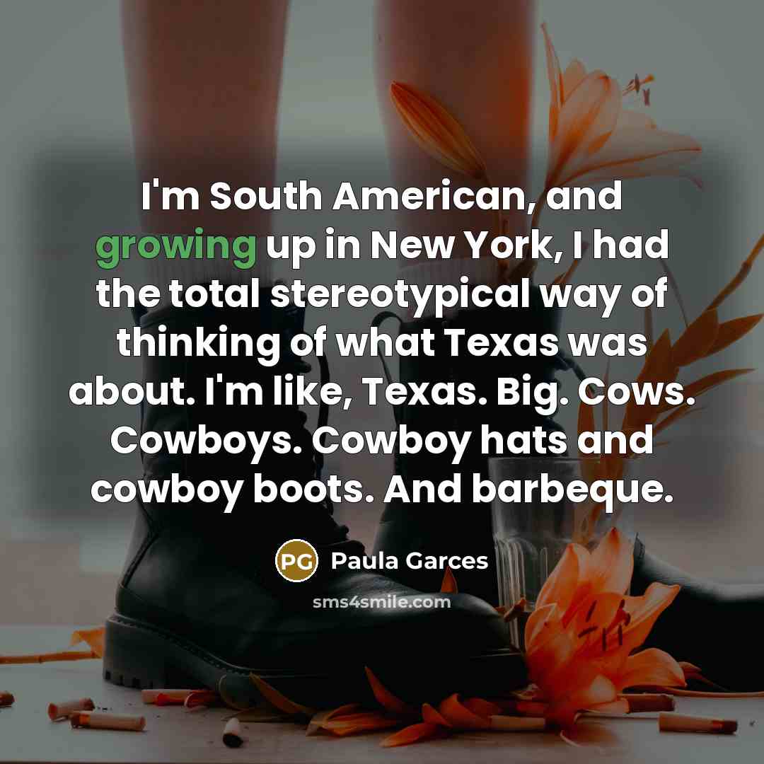 “I'm South American, and growing up in New York, I…” quote by Paula Garces