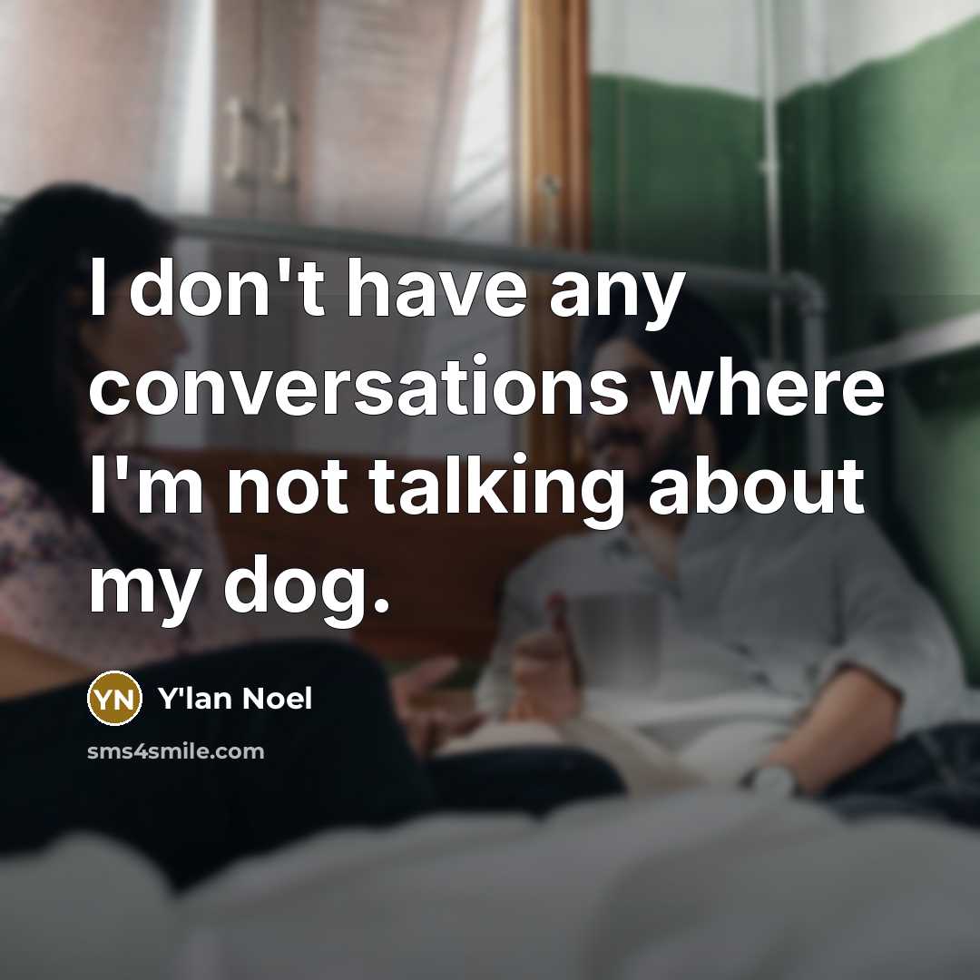 “I don't have any conversations where I'm not talking about…” quote by Y'lan Noel