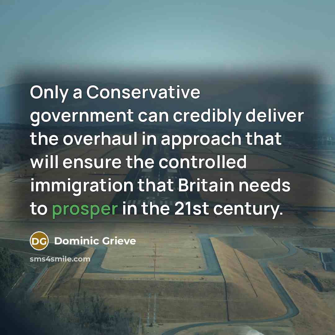 “Only a Conservative government can credibly deliver the overhaul in…” quote by Dominic Grieve