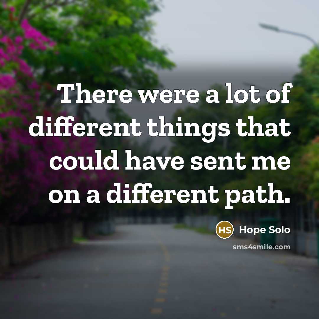 “There were a lot of different things that could have…” quote by Hope Solo