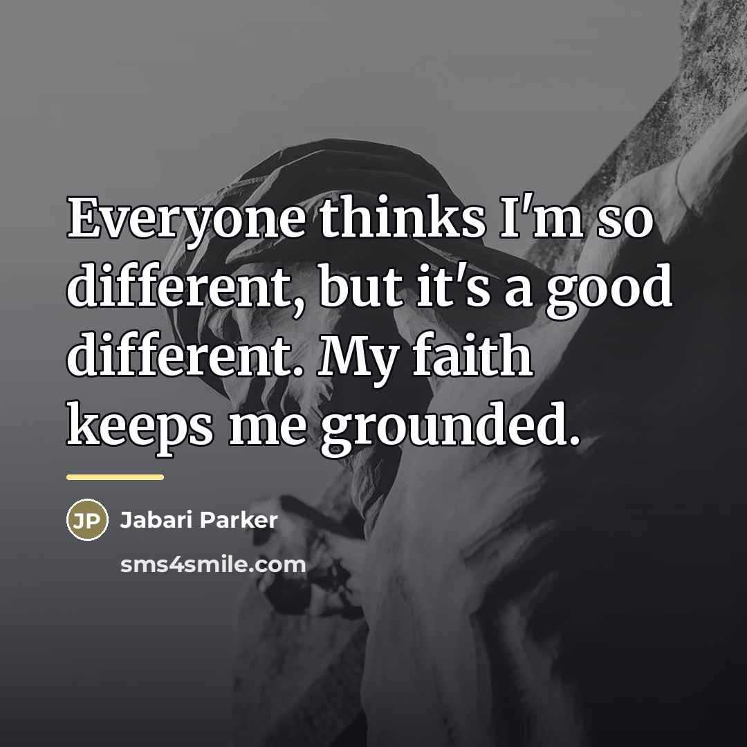 “Everyone thinks I'm so different, but it's a good different.…” quote by Jabari Parker