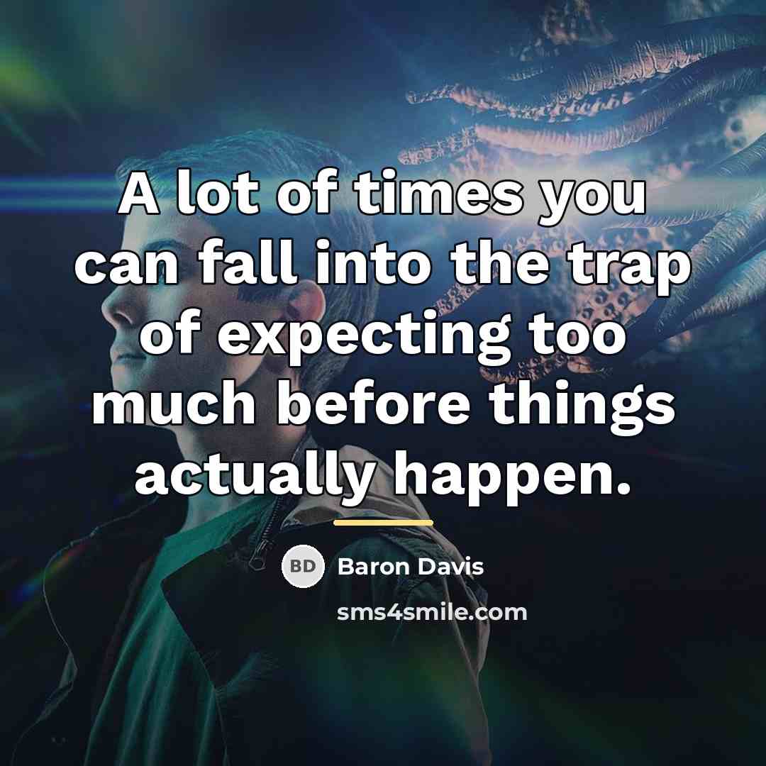 “A lot of times you can fall into the trap…” quote by Baron Davis