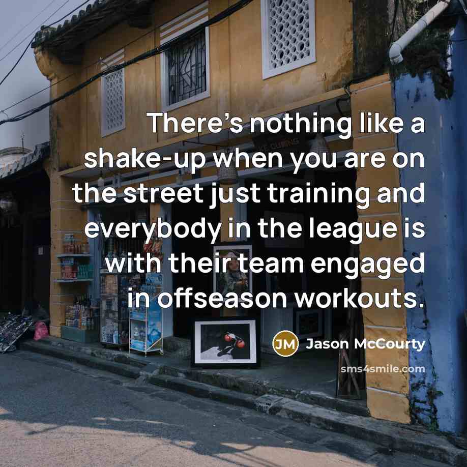 “There's nothing like a shake-up when you are on the…” quote by Jason McCourty