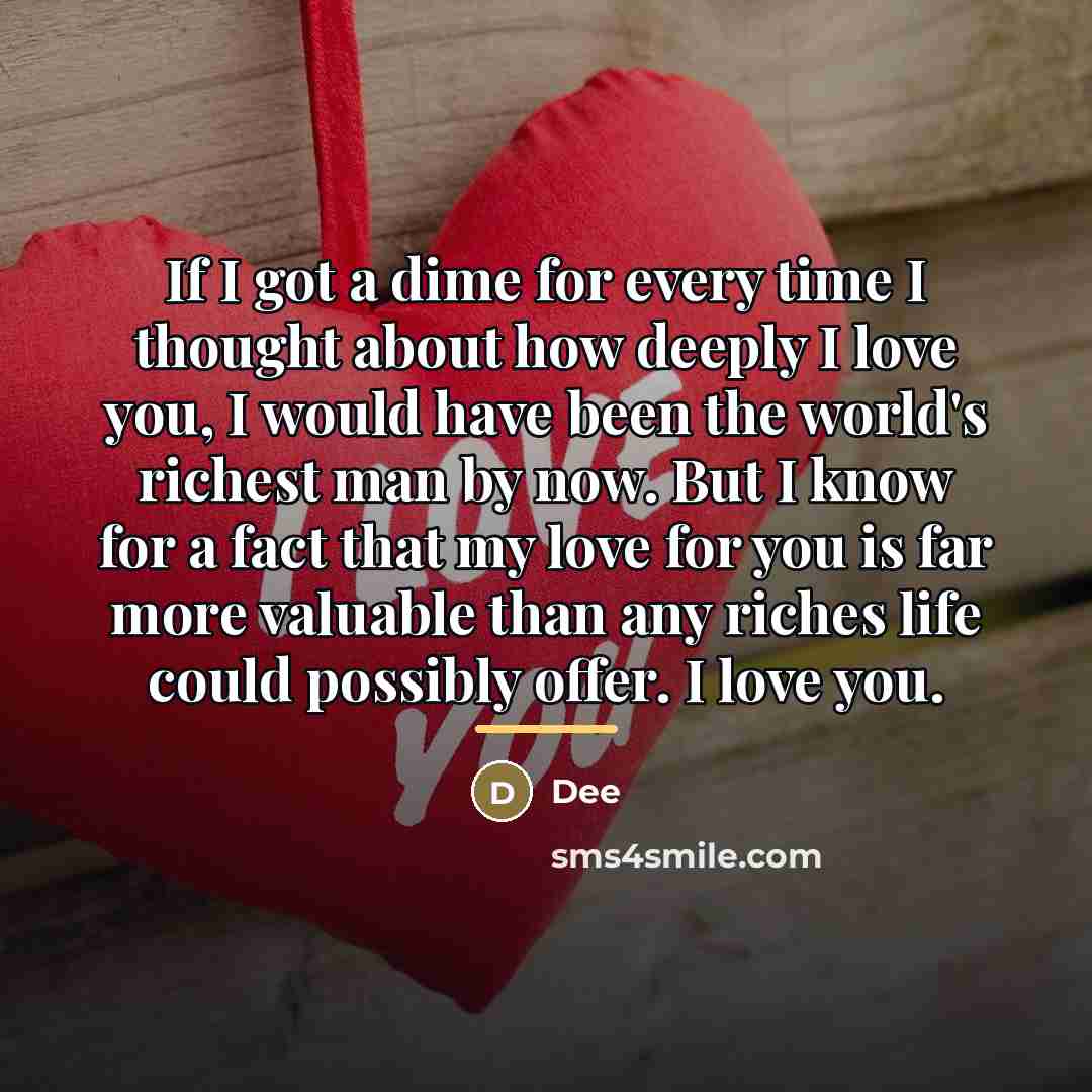 “If I got a dime for every time I thought…” quote by Dee