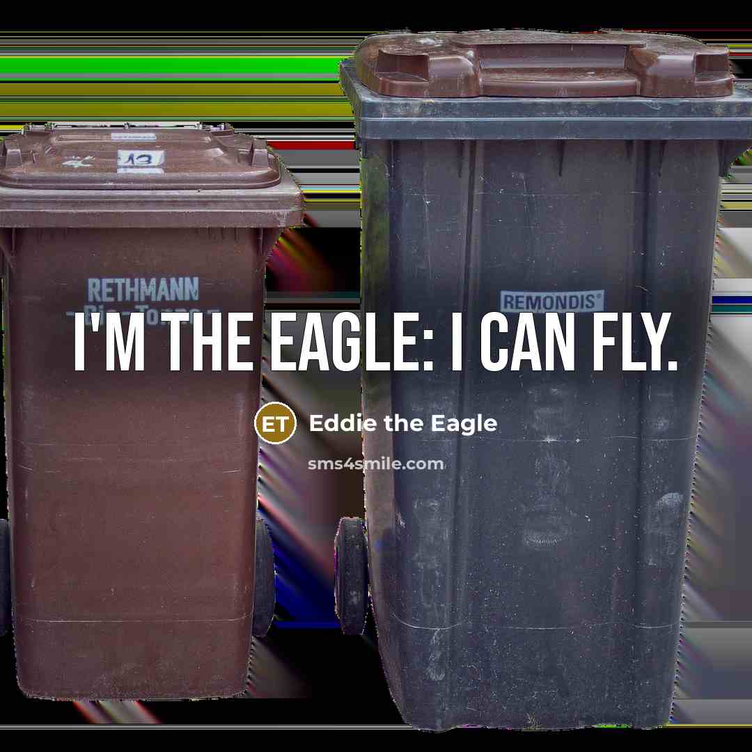 “I'm the Eagle: I can fly.…” quote by Eddie the Eagle