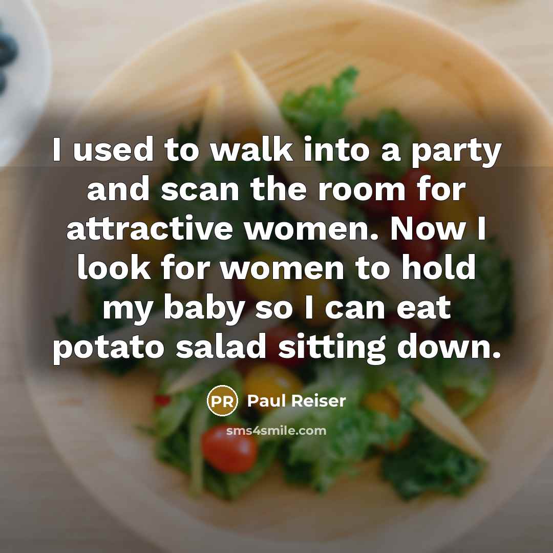 “I used to walk into a party and scan the…” quote by Paul Reiser