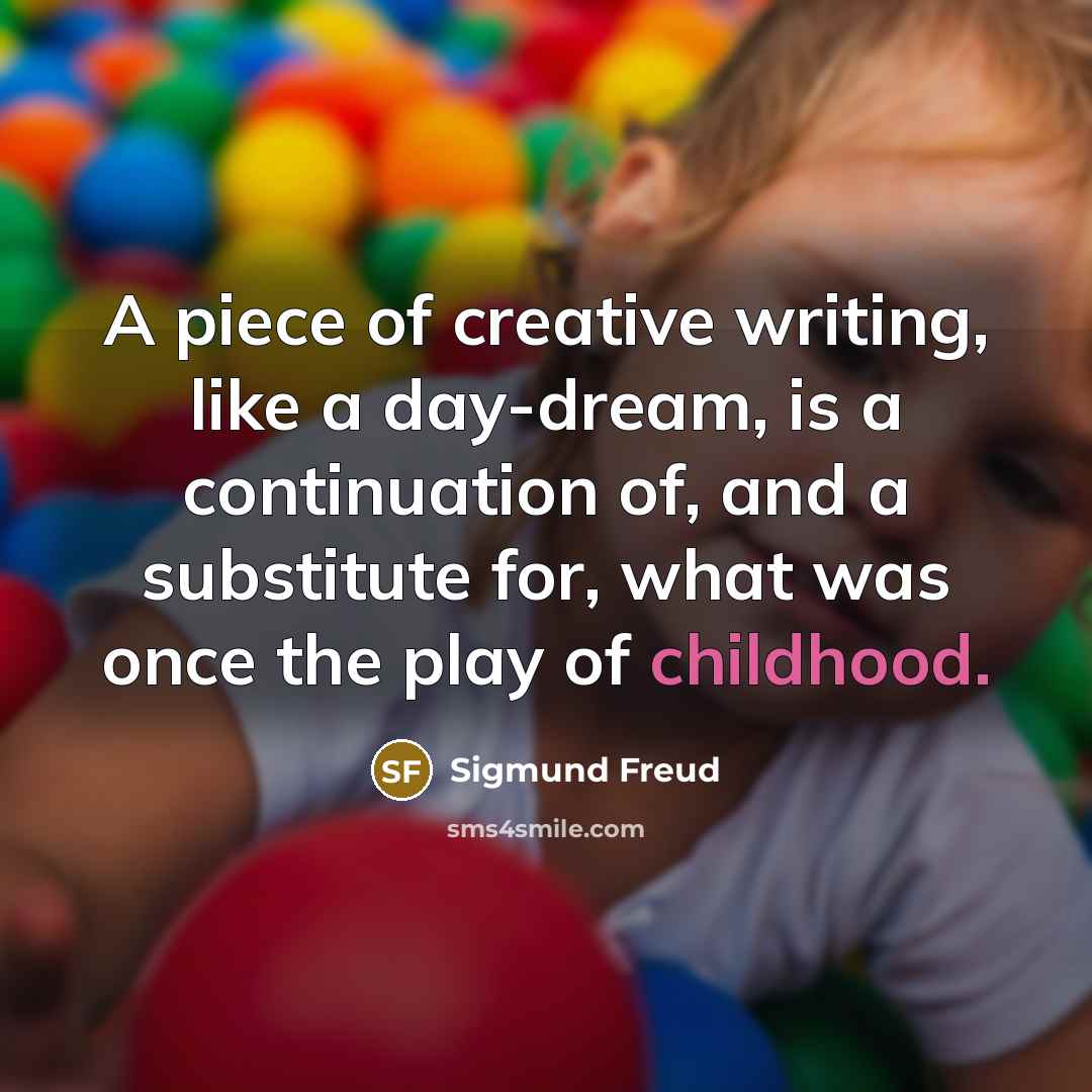 “A piece of creative writing, like a day-dream, is a…” quote by Sigmund Freud
