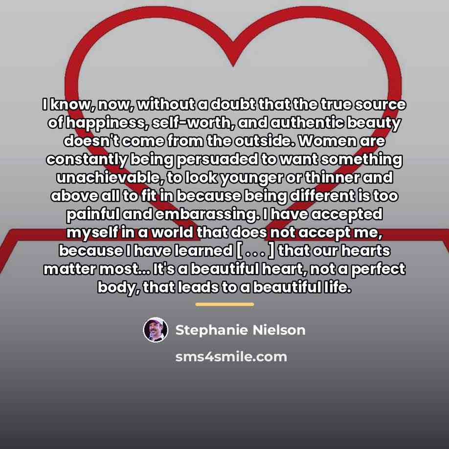 “I know, now, without a doubt that the true source…” quote by Stephanie Nielson