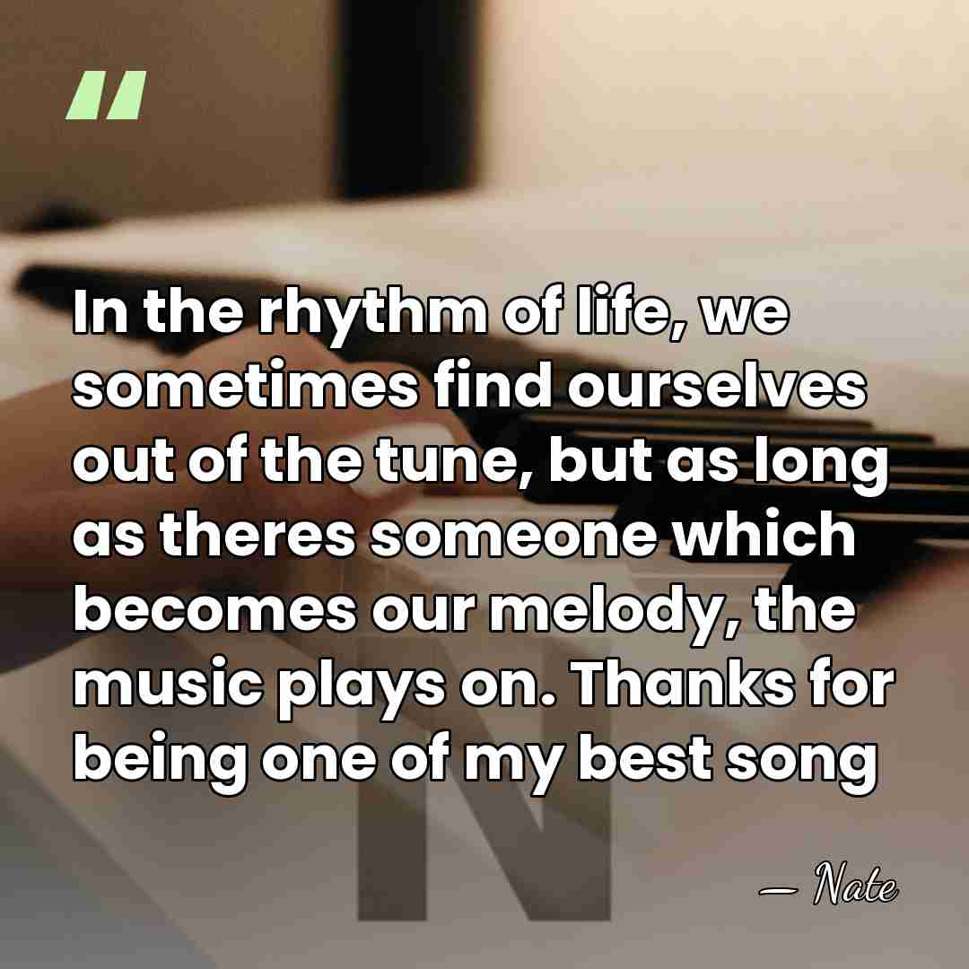 In the rhythm of life, we sometimes find ourselves out of the&hellip; - Nate