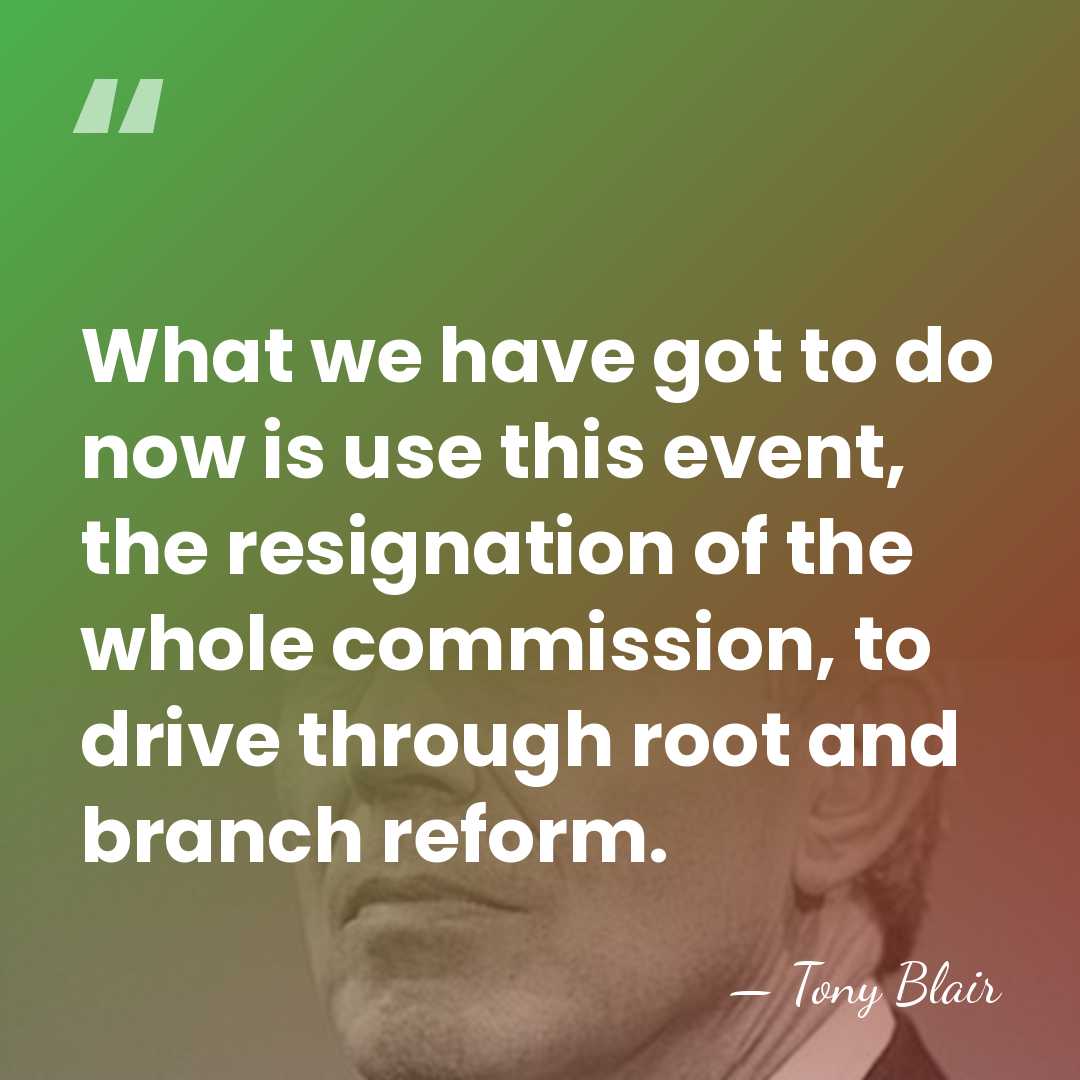 What we have got to do now is use this event, the&hellip; - Tony Blair