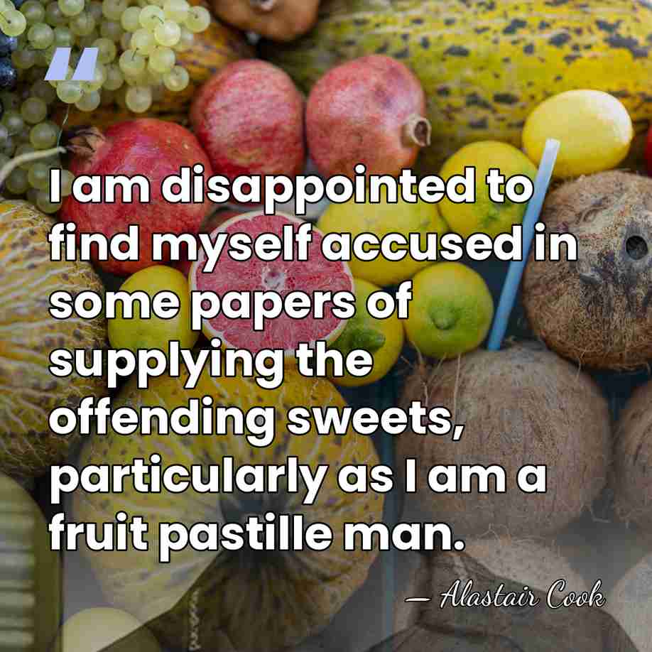 I am disappointed to find myself accused in some papers of supplying&hellip; - Alastair Cook