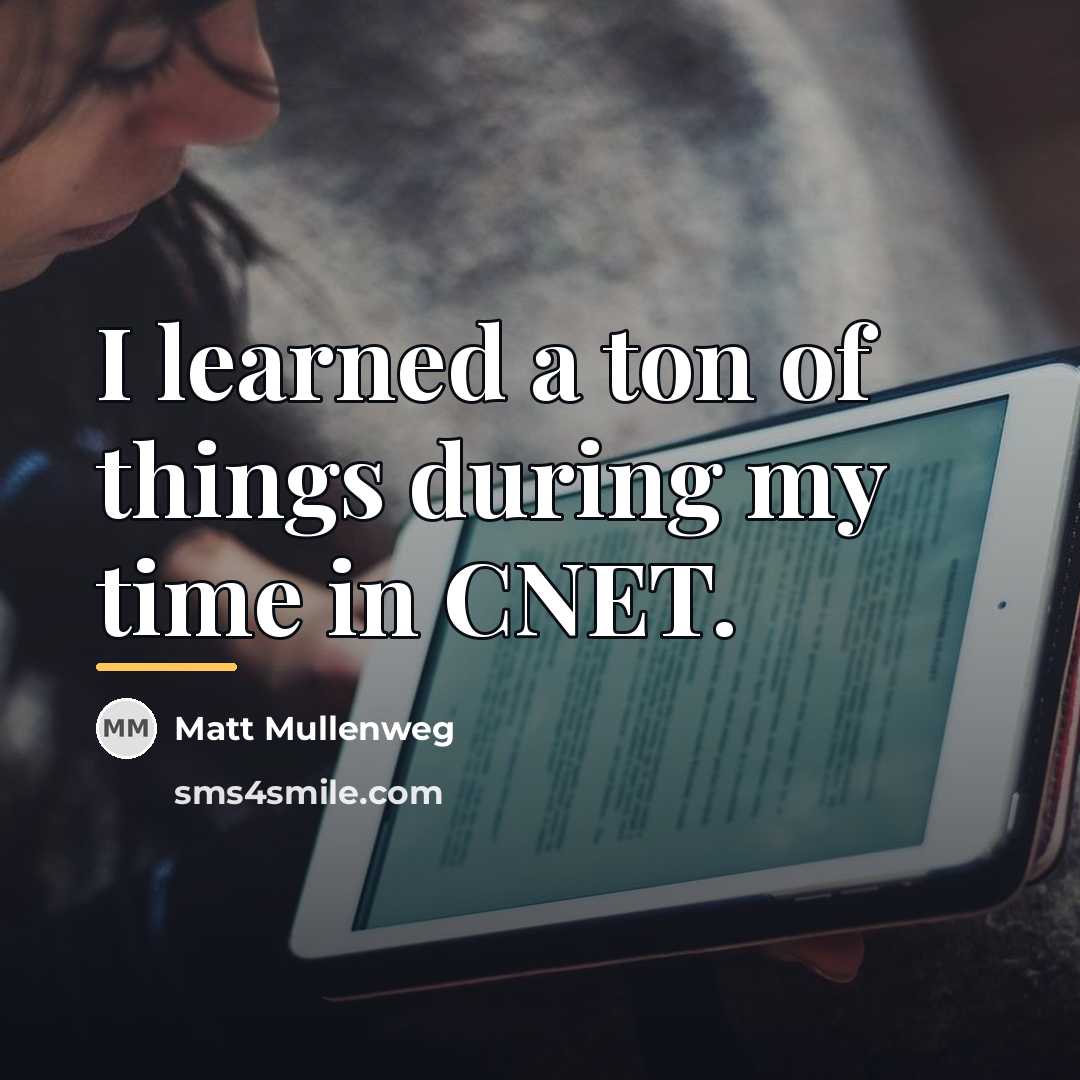 “I learned a ton of things during my time in…” quote by Matt Mullenweg