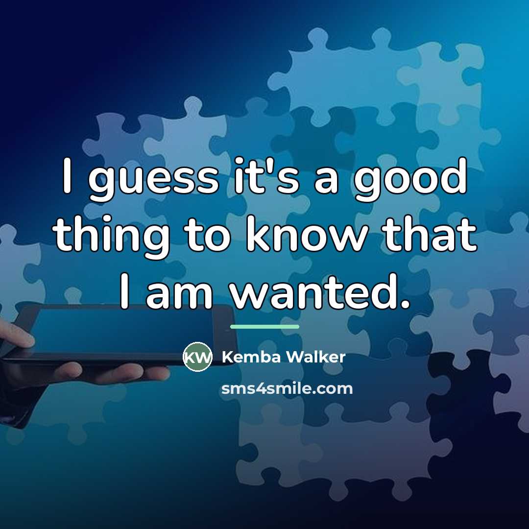 “I guess it's a good thing to know that I…” quote by Kemba Walker