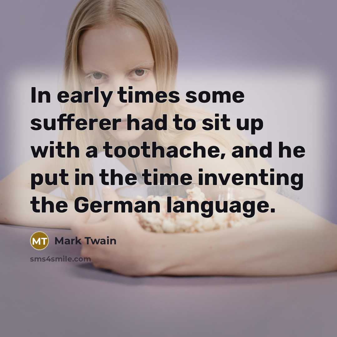 “In early times some sufferer had to sit up with…” quote by Mark Twain