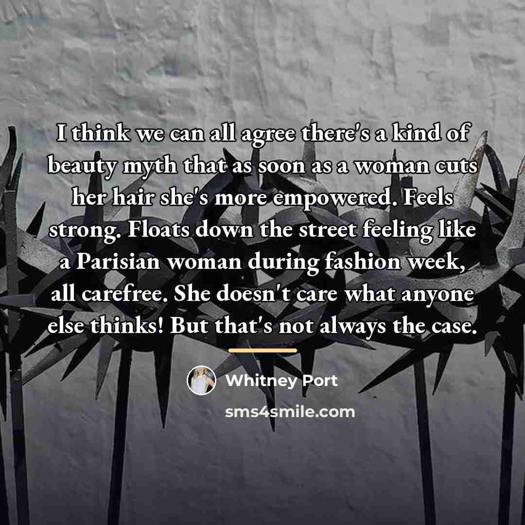 “I think we can all agree there's a kind of…” quote by Whitney Port