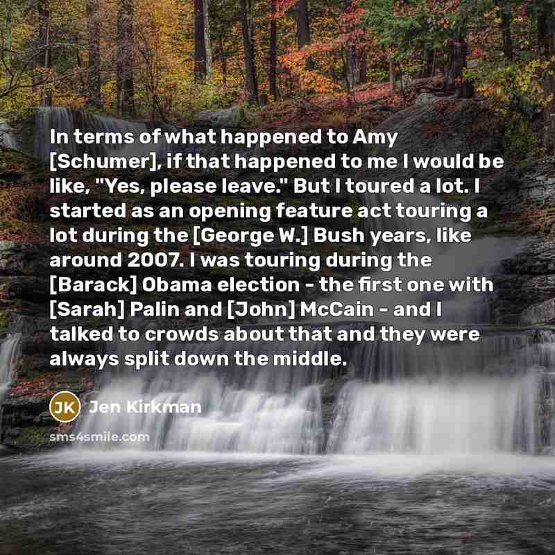 “In terms of what happened to Amy [Schumer], if that…” quote by Jen Kirkman