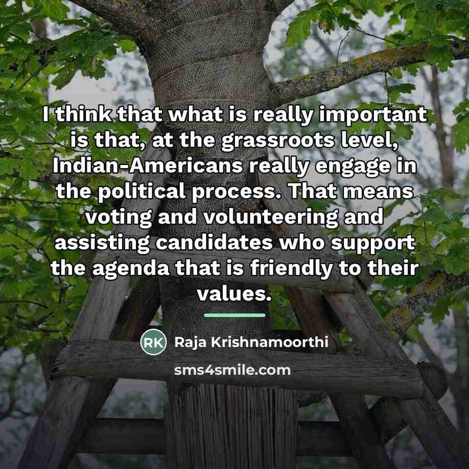 “I think that what is really important is that, at…” quote by Raja Krishnamoorthi