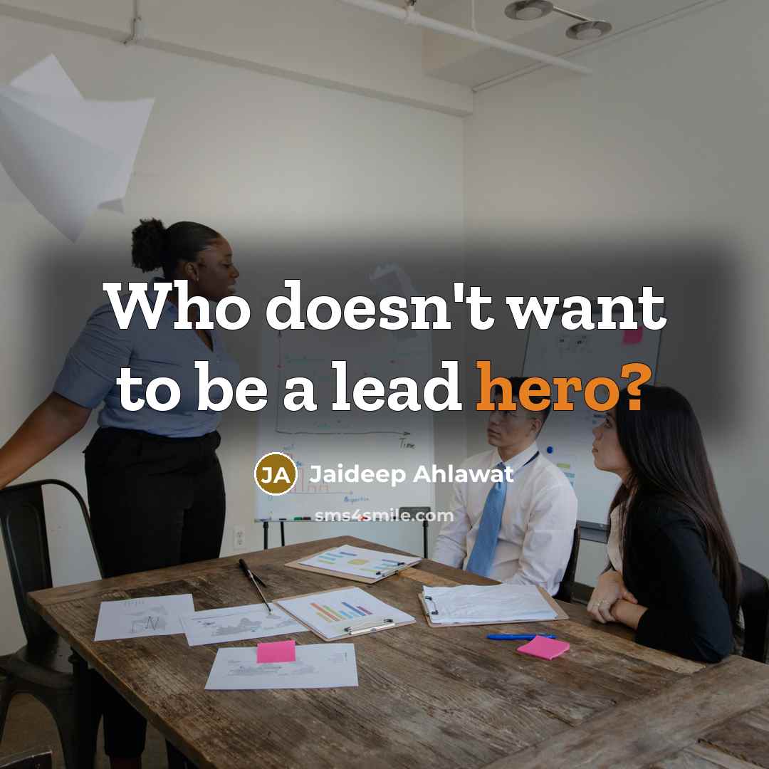 “Who doesn't want to be a lead hero?…” quote by Jaideep Ahlawat