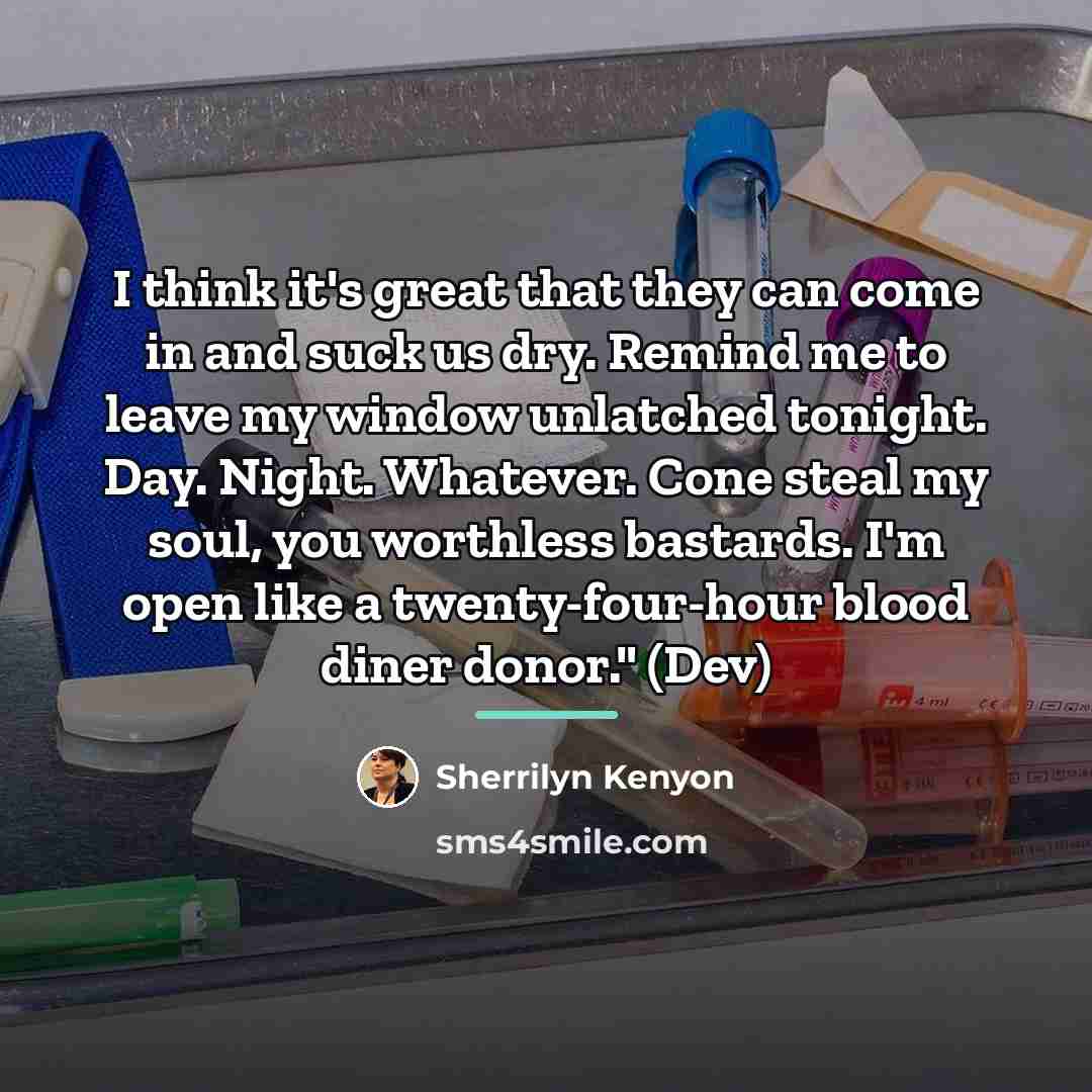 “I think it's great that they can come in and…” quote by Sherrilyn Kenyon
