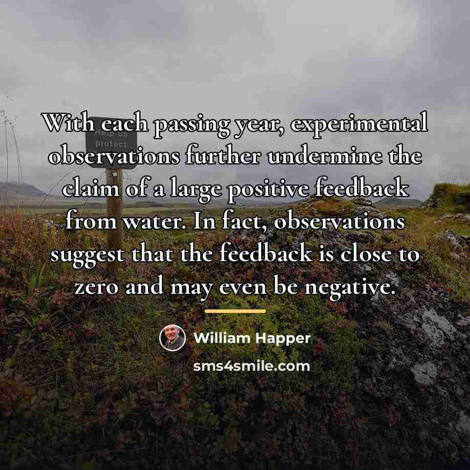 “With each passing year, experimental observations further undermine the claim…” quote by William Happer