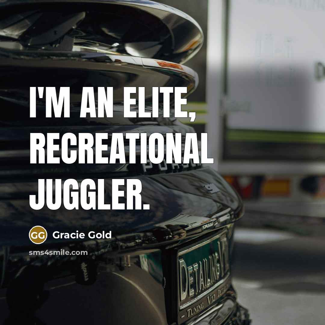 “I'm an elite, recreational juggler.…” quote by Gracie Gold