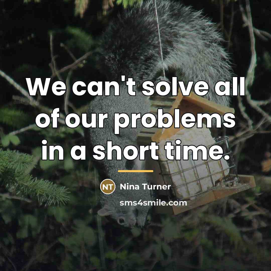 “We can't solve all of our problems in a short…” quote by Nina Turner
