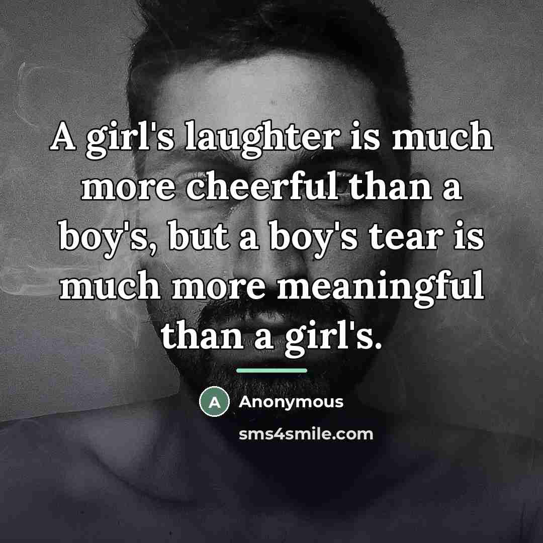 “A girl's laughter is much more cheerful than a boy's,…” quote by Anonymous