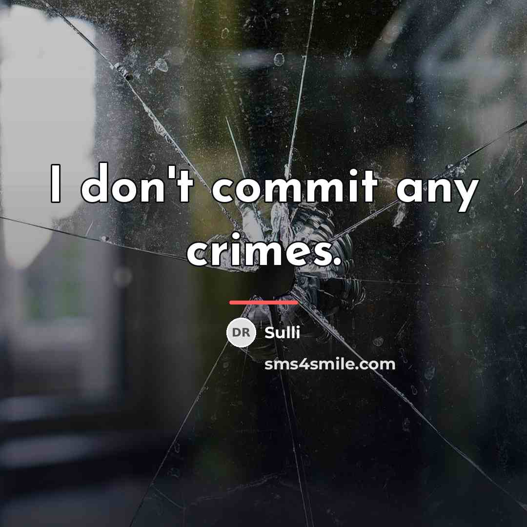 “I don't commit any crimes.…” quote by Sulli