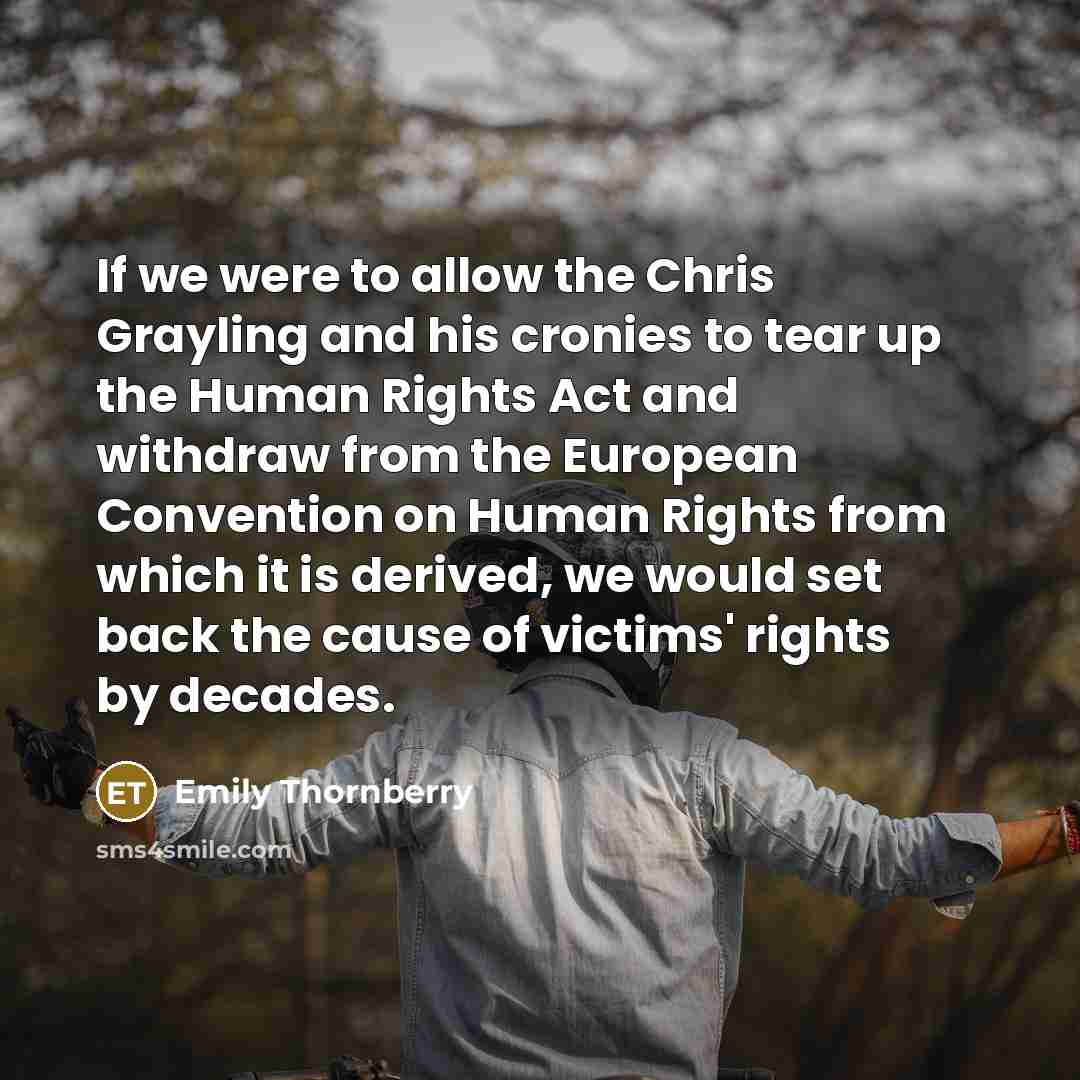 “If we were to allow the Chris Grayling and his…” quote by Emily Thornberry