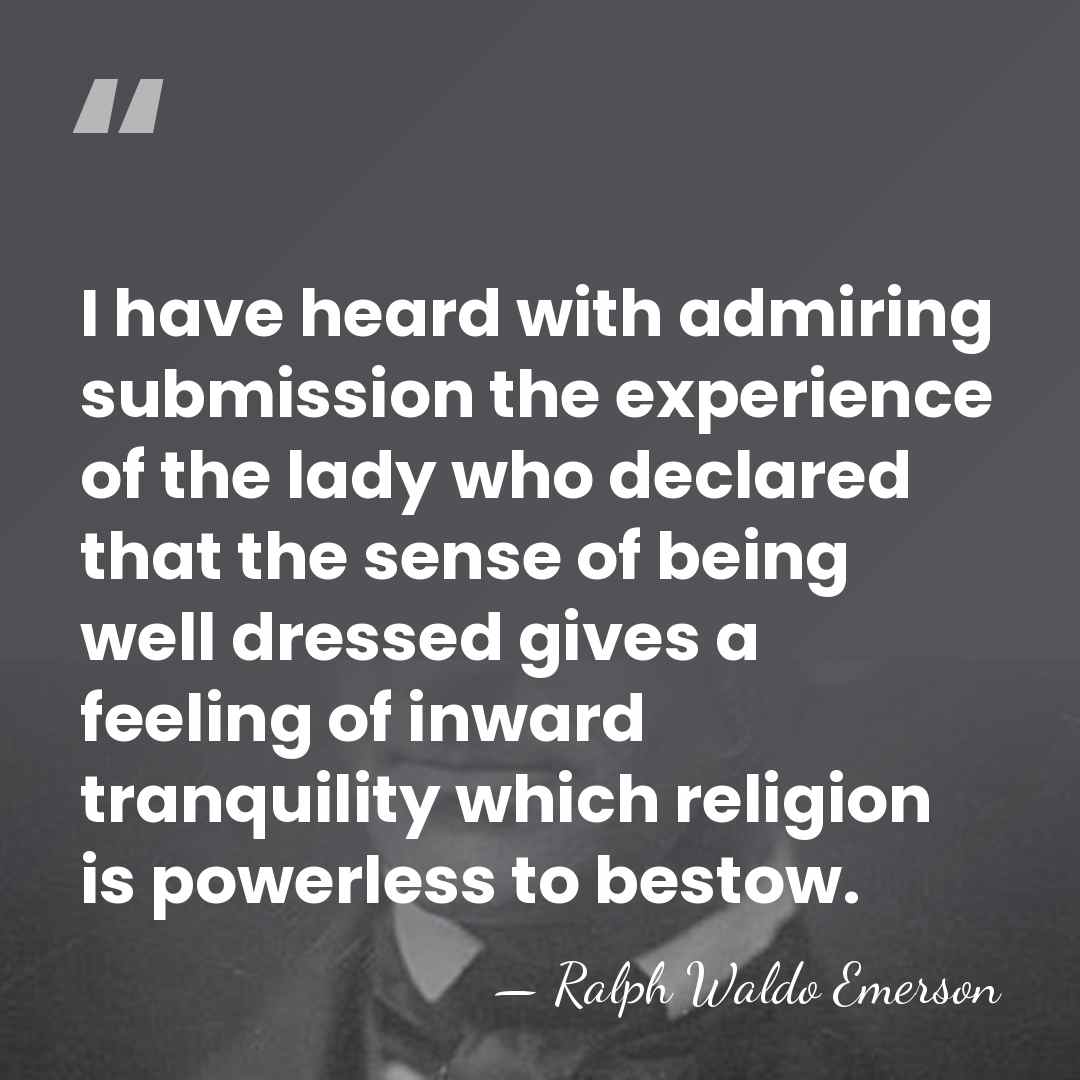 I have heard with admiring submission the experience of the lady who&hellip; - Ralph Waldo Emerson