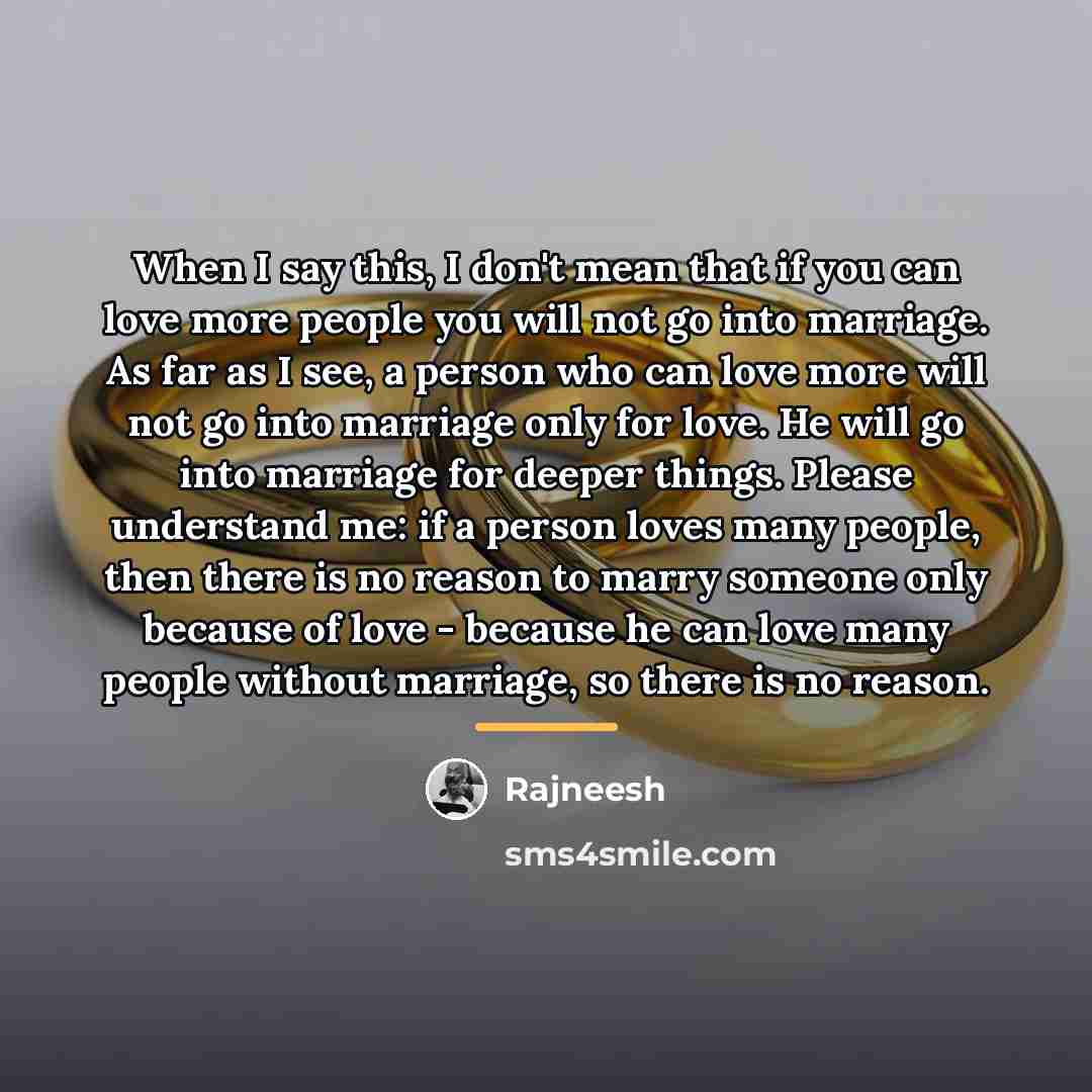 “When I say this, I don't mean that if you…” quote by Rajneesh