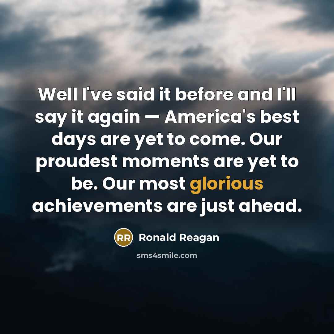 “Well I've said it before and I'll say it again…” quote by Ronald Reagan