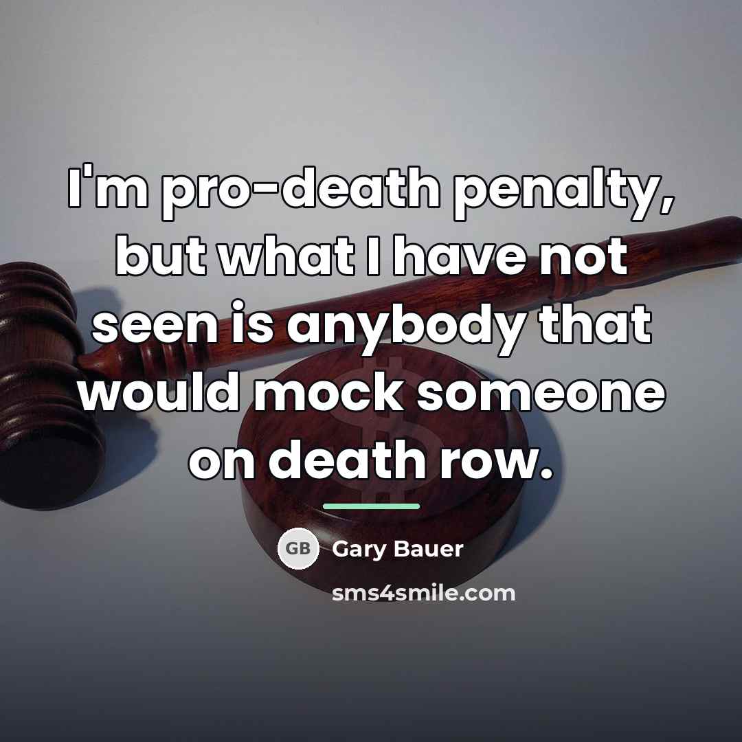 “I'm pro-death penalty, but what I have not seen is…” quote by Gary Bauer