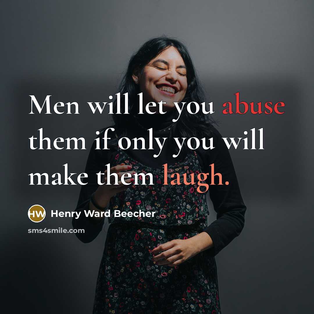 “Men will let you abuse them if only you will…” quote by Henry Ward Beecher