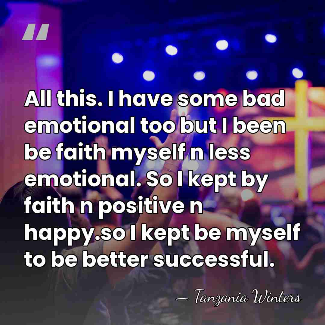All this. I have some bad emotional too but I been be&hellip; - Tanzania Winters