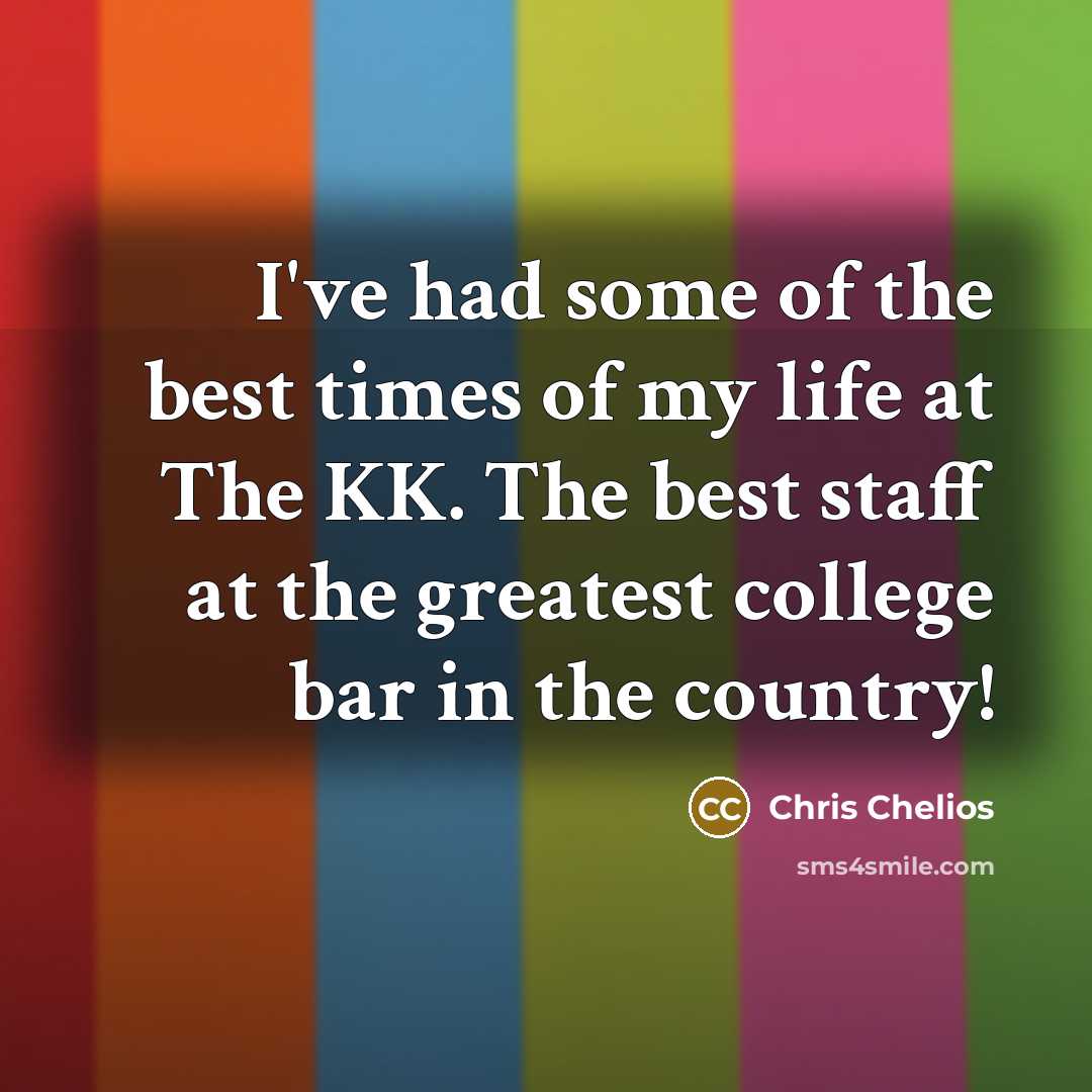 “I've had some of the best times of my life…” quote by Chris Chelios
