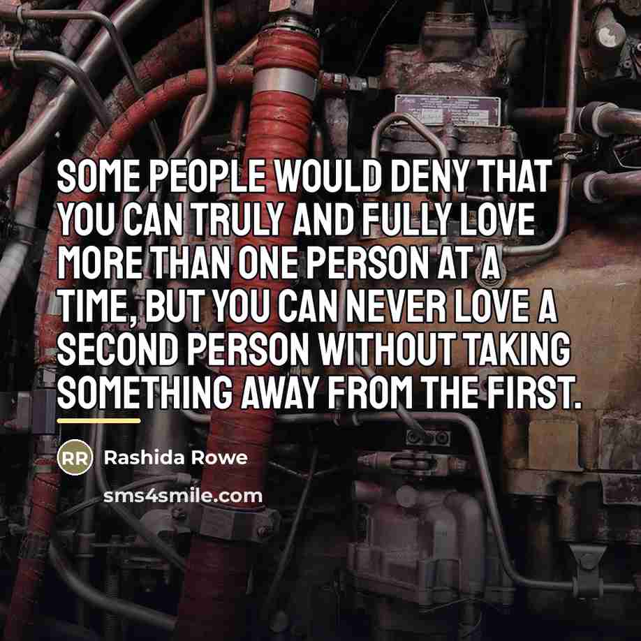 “Some people would deny that you can truly and fully…” quote by Rashida Rowe