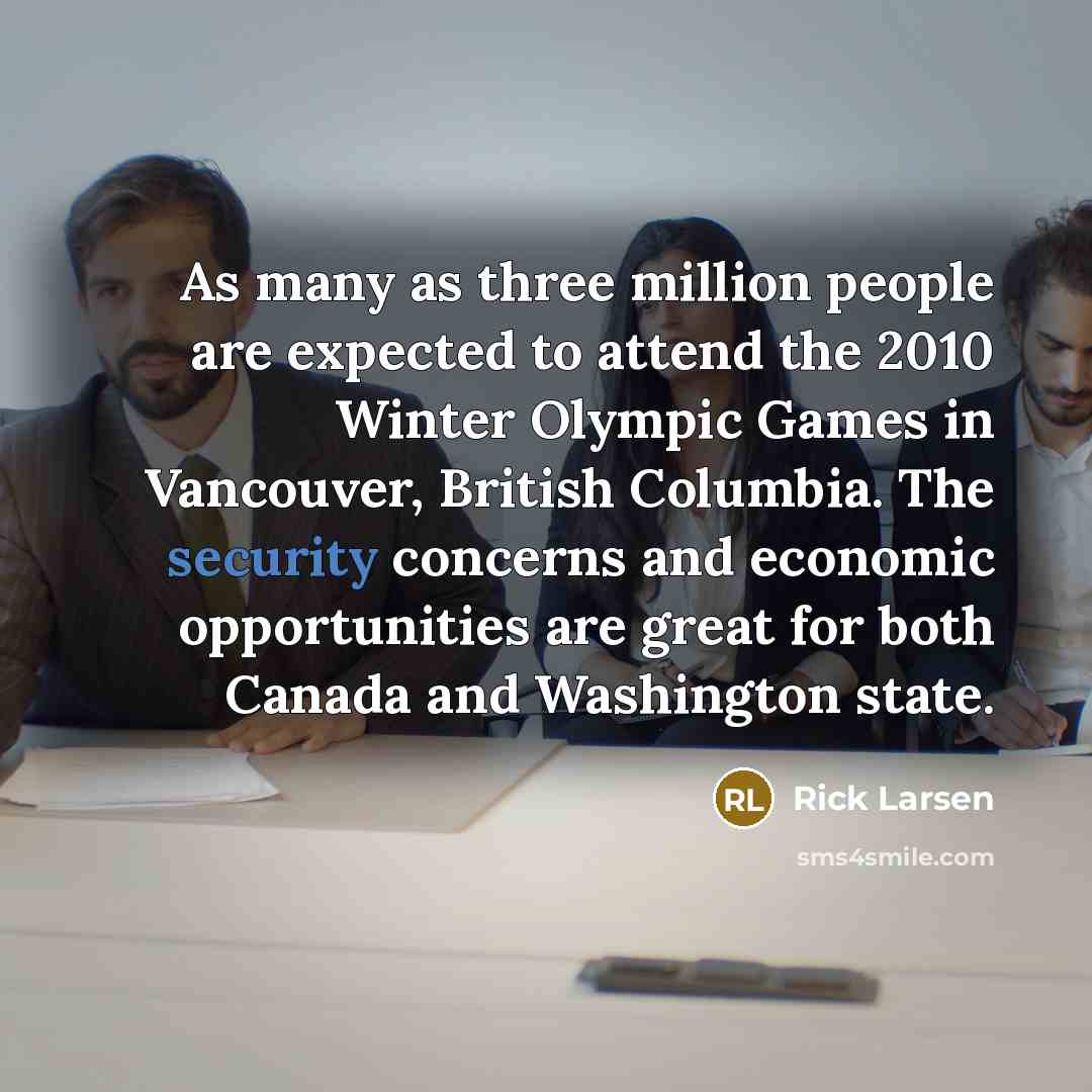 “As many as three million people are expected to attend…” quote by Rick Larsen