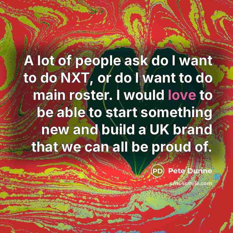 “A lot of people ask do I want to do…” quote by Pete Dunne