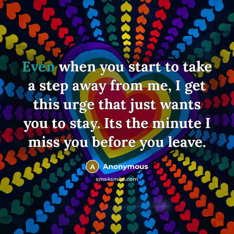 “Even when you start to take a step away from…” quote by Anonymous
