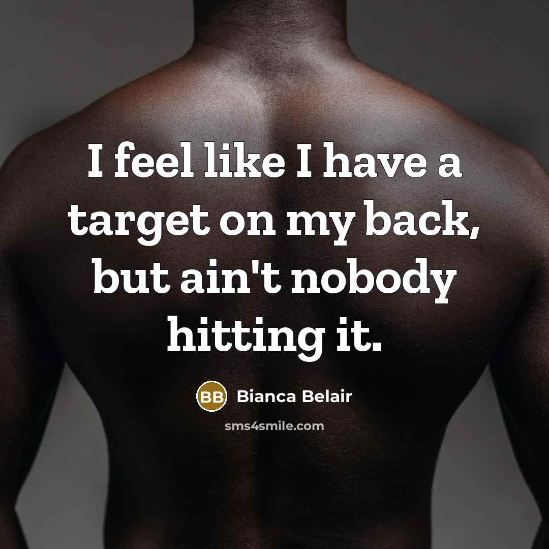 “I feel like I have a target on my back,…” quote by Bianca Belair
